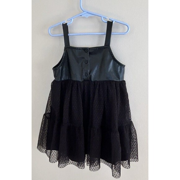LC Waikiki Girls Dress Toddler Kids 3T 4T 98-104cm Black Holiday Party - Picture 5 of 8